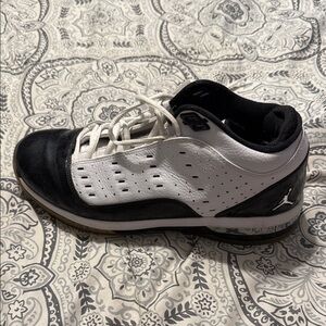 Nike Black and White Jordan